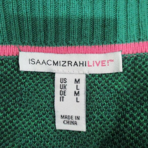 Isaac Mizrahi Live Open Front Long Sleeve Cardigan - Picture 5 of 5